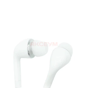 Гарнитура для Samsung HS330/EG900 (I9500/G900, вакуумные спикеры, кл.громкости, 3,5мм) (белая)