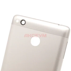 Задняя крышка для Xiaomi Redmi 3S (серебро)