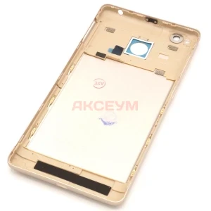 Задняя крышка для Xiaomi Redmi 3S (золото)