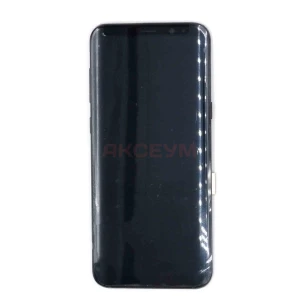 Дисплей с рамкой для Samsung Galaxy S8+/G955F (черный) - Оригинал