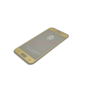 Защитное стекло для Samsung Galaxy J5 Prime/G570F (полное покрытие) золото