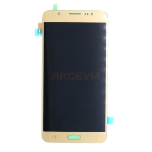 Дисплей для Samsung Galaxy J7 2016/J710F с тачскрином (золото) - AMOLED