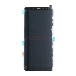 Дисплей для Samsung Galaxy A8+ 2018/A730F с тачскрином (черный) - Оригинал