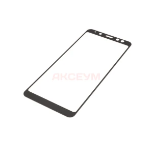 Защитное стекло для Samsung Galaxy A8 2018/A530F (полное покрытие) черное