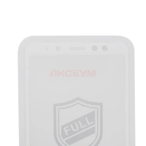 Защитное стекло Samsung Galaxy A8+ 2018 (A730F) белое