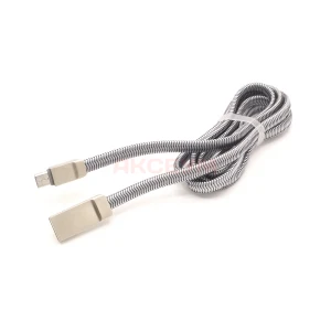 Кабель USB - MicroUSB LDNIO LS20 (серебро)