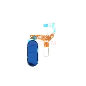 Сканер отпечатка пальцев для Honor 9/9 Premium в сборе со шлейфом (синий)