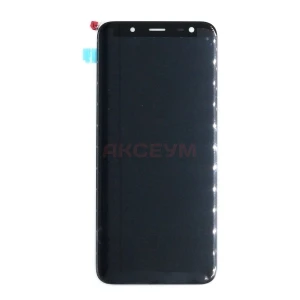 Дисплей для Samsung Galaxy J6 2018/J600F с тачскрином (черный) - Оригинал