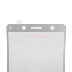 Защитное стекло Sony G8324 XZ2 Compact с рамкой (серебро)