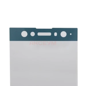 Защитное стекло Sony H4213 XA2 Ultra Dual с рамкой (синее)