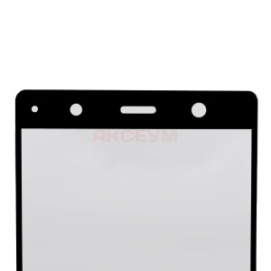 Защитное стекло Sony H8166 XZ2 Premium Dual с рамкой (черное)