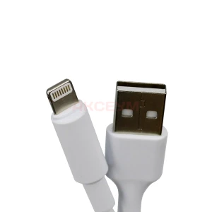 Кабель USB - Lightning Hoco X25 Soarer (белый)