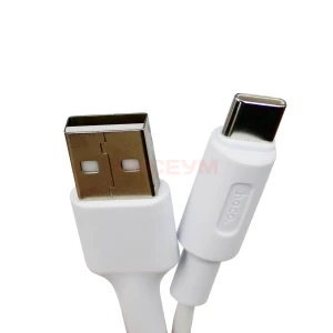 Кабель USB - Type-C Hoco X25 Soarer (белый)