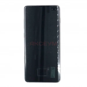 Дисплей с рамкой для Samsung Galaxy S10+/G975F с тачскрином (черный) - Оригинал