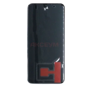 Дисплей с рамкой для Samsung Galaxy A50/A505F (черный) - оригинал