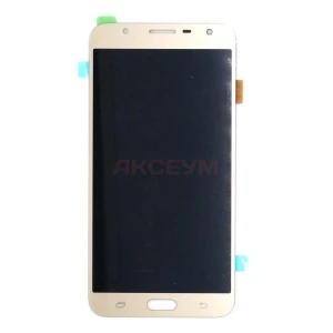 Дисплей для Samsung Galaxy J7 Neo/J701F с тачскрином (золото) - AMOLED