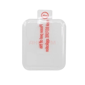 Защитное стекло Apple Watch/Watch 2/3 (38 мм) - UV комплект (клей, лампа)
