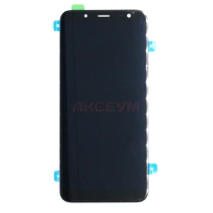 Дисплей для Samsung Galaxy J6 2018/J600F с тачскрином (черный) - AMOLED