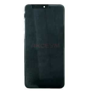 Дисплей с рамкой для Samsung Galaxy M10 (M105) черный - оригинал