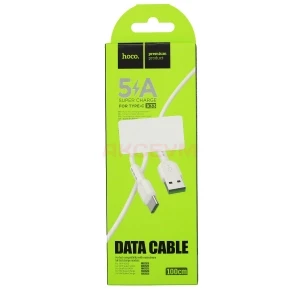 Кабель USB - Type-C Hoco X33 (5A) белый
