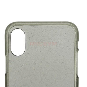 Чехол накладка для Apple iPhone X/XS SC123 (черный)