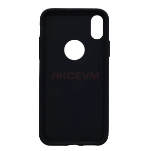 Чехол накладка для iPhone X/XS SC138 (синий)