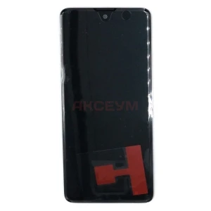 Дисплей с рамкой для Samsung Galaxy A51/A515F (черный) - оригинал