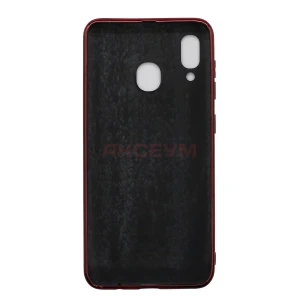 Чехол накладка для Samsung Galaxy A20/A30/A205/A305 ORG SC154 (красный)