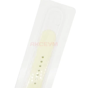 Ремешок для Apple Watch 42/44 мм. Sport Band S (светло-желтый)