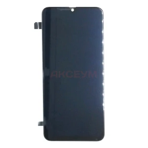 Дисплей с рамкой для Samsung Galaxy M31/M315F (черный) - Оригинал