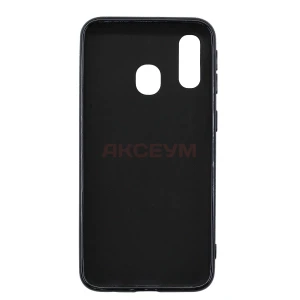 Чехол накладка для Samsung Galaxy A40/A405 ORG SC154 (черный)
