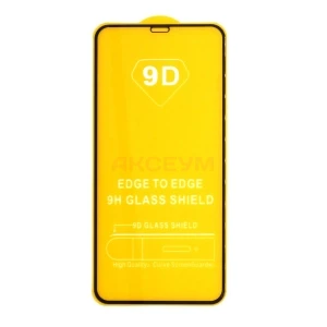 Защитное стекло для iPhone Xs Max/11 Pro Max (черное)