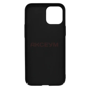 Чехол накладка для iPhone 12 Pro Max PC002 (черный)