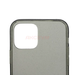 Чехол накладка для iPhone 12/12 Pro SC123 (черный)