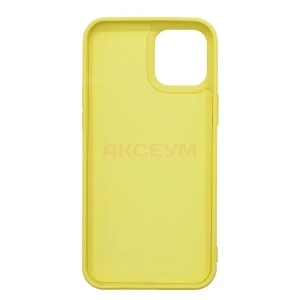 Чехол накладка для iPhone 12 Pro Max Activ Full Original Design (желтый)