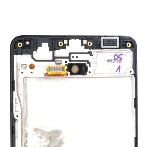 Дисплей с рамкой для Samsung Galaxy A42/A426B (черный) - Оригинал