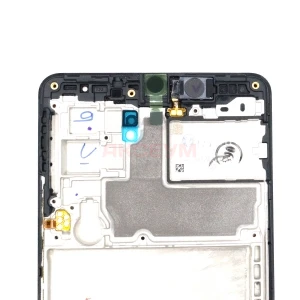 Дисплей с рамкой для Samsung Galaxy A42/A426B (черный) - Оригинал