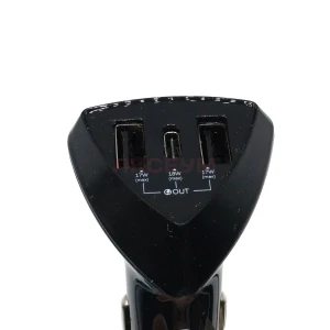 Автомобильное зарядное устройство USB/Type-C Remax RCC-214 (3A, QC3.0, PD, 3 порта) черное
