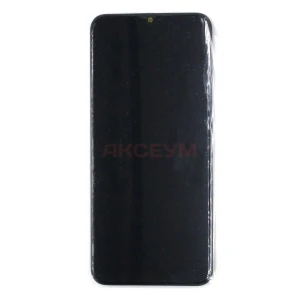 Дисплей с рамкой для Samsung Galaxy A02s/A025F GH81-20118A (черный) 160 мм - оригинал
