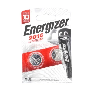 Батарейка Energizer CR2016 Lithium 3V (2 шт. в блистере)