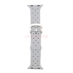 Ремешок для Apple Watch 42/44 мм. плетеный (серый)