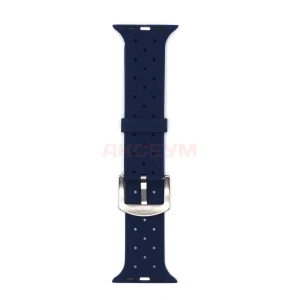 Ремешок для Apple Watch 42/44 мм. плетеный (синий)