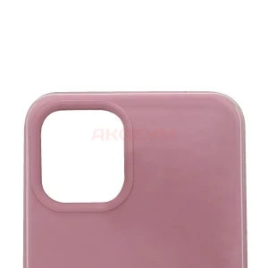 Чехол накладка для iPhone 12 mini ORG Soft Touch (светло-розовый)