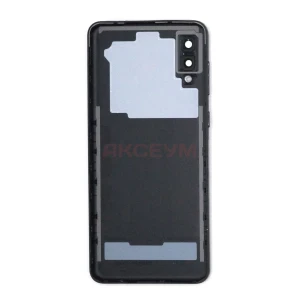Задняя крышка для Samsung Galaxy A02/A022G (черная)