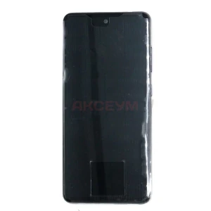 Дисплей с рамкой для Samsung Galaxy A52/A525F с тачскрином (черный) - Оригинал
