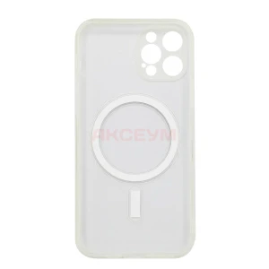 Чехол накладка MSafe для iPhone 12 Pro (прозрачный)
