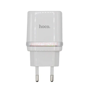 Сетевая зарядка Hoco C12Q (3A, QС3.0) белая