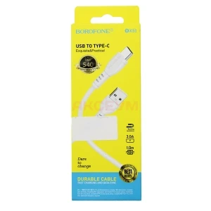 Кабель USB - Type-C Borofone BX51 (белый)