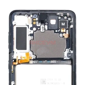 Дисплей с рамкой для Samsung Galaxy S21+/G996B с тачскрином (черный) - Оригинал
