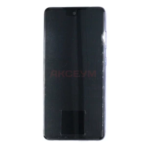 Дисплей с рамкой для Samsung Galaxy A52/A525F с тачскрином (фиолетовый) - Оригинал